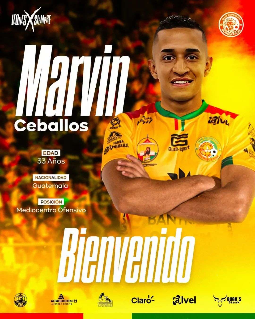 FB IMG 1748122185397 Marvin Ceballos llega a reforzar la plantilla del Deportivo Marquense