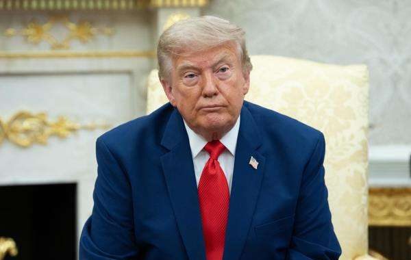 El presidente de EE.UU., Donald Trump. EFE/EPA/AARON SCHWARTZ / POOL