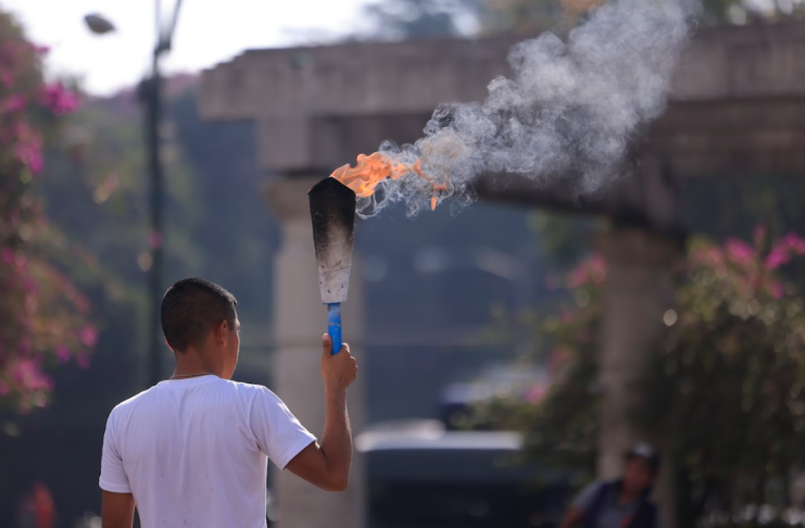 Antorchas tendrán hora límite para evitar caos vial en la capital Antorchas tendrán hora límite para evitar caos vial en la capital