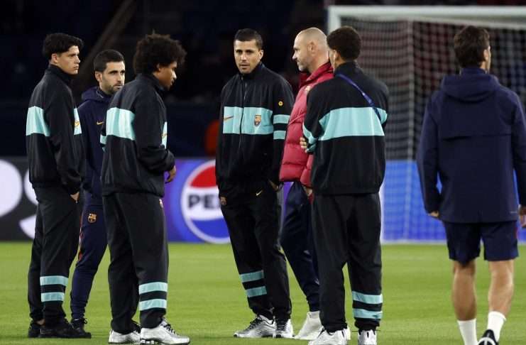 Rodri, ausente en el once del Barcelona ante PSG